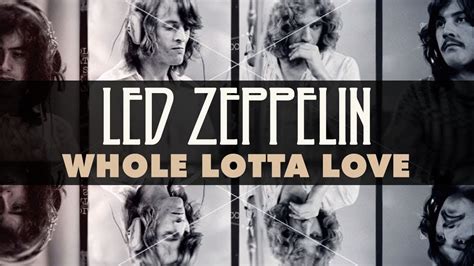  Whole Lotta Love - Een bluesy rock-anthem vol psychedelische gitaarriffs